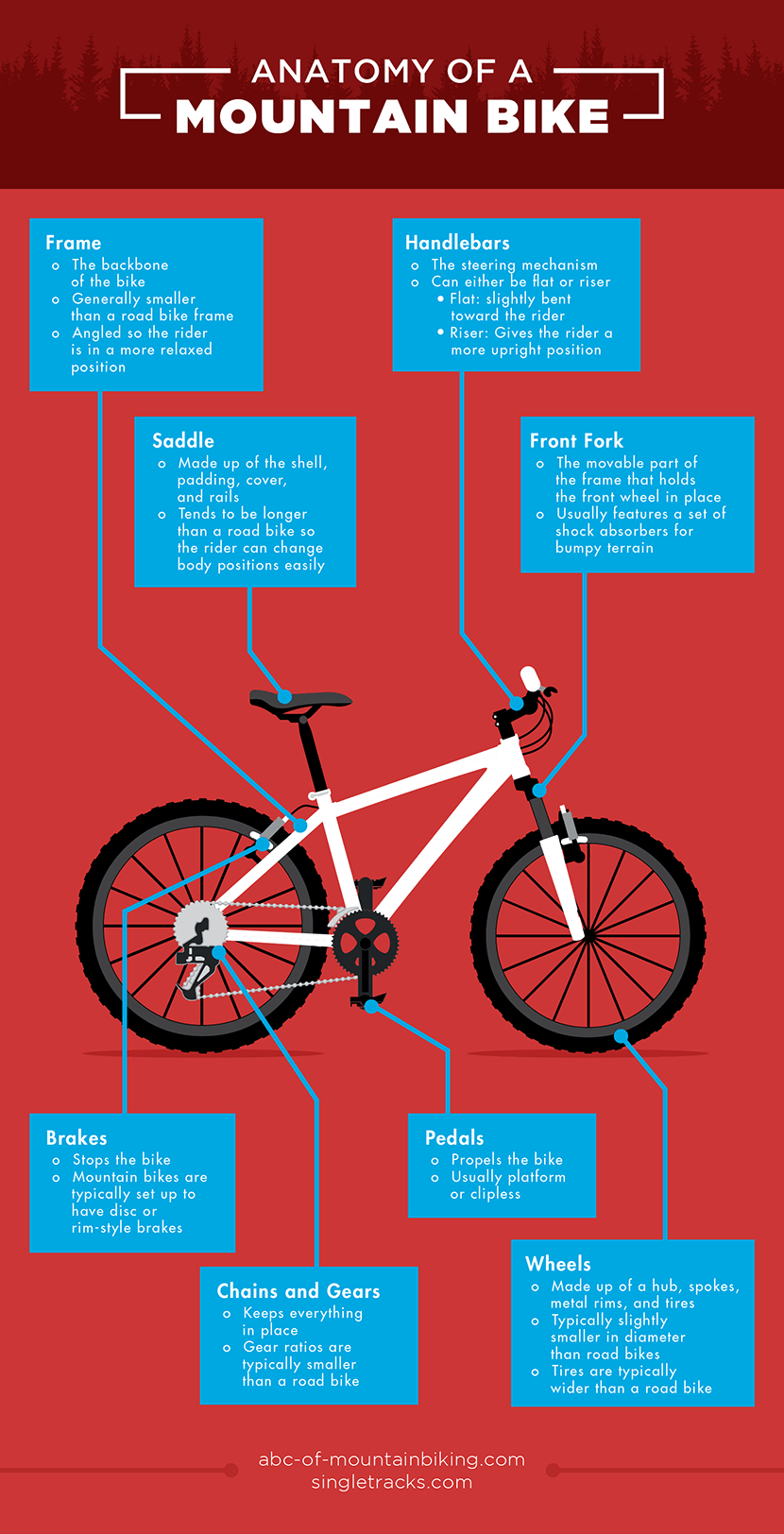 Anatomy of a Mountain Bike - Mountain Biking Tips